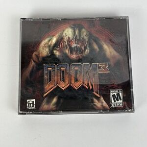 DOOM 3 Video Game For PC Includes 3 Discs CD-Rom Computer Game
